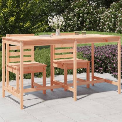 vidaXL Garden Table 203,5x90x110 cm Solid Wood Douglas