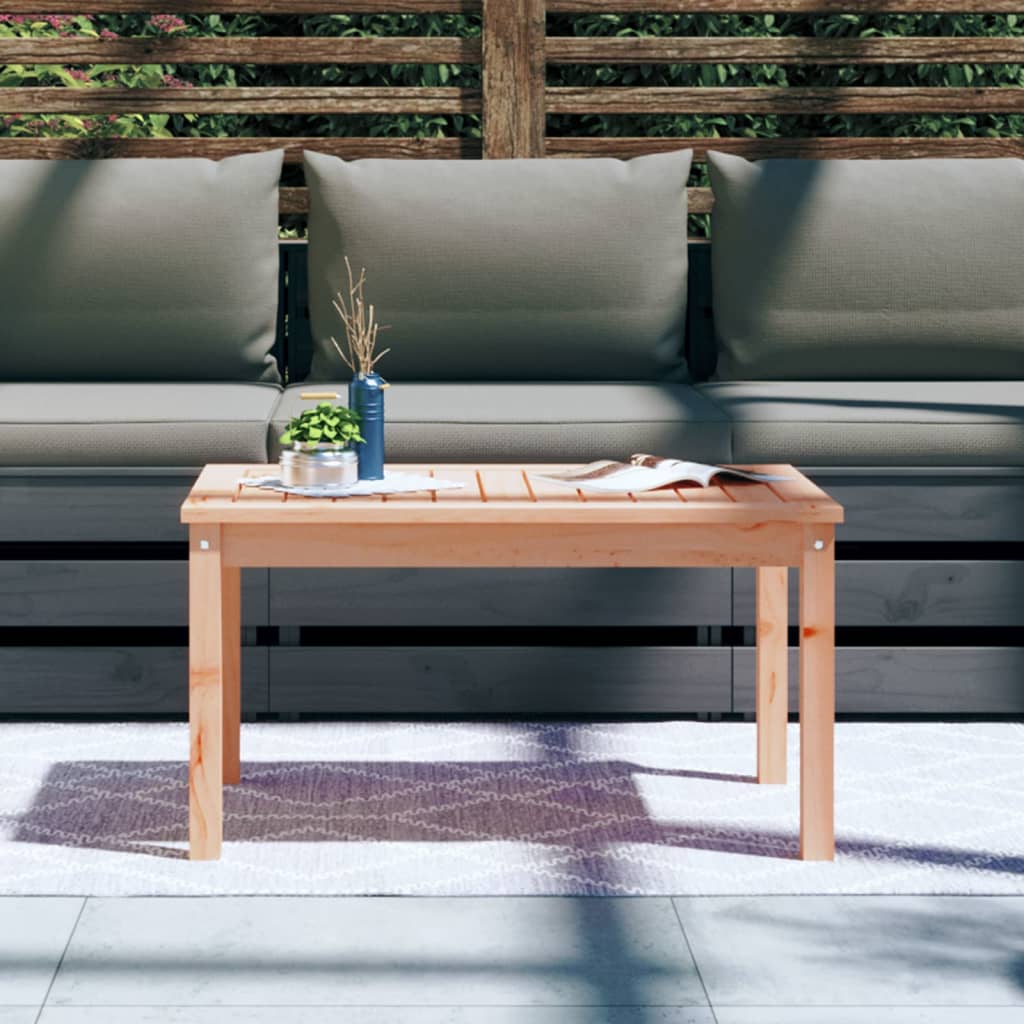 vidaXL Garden Table 82,5x50,5x45 cm Solid Wood Douglas