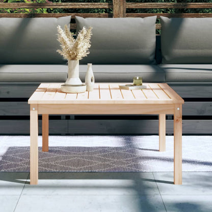 vidaXL Garden Table 82,5x82,5x45 cm Solid Wood Pine