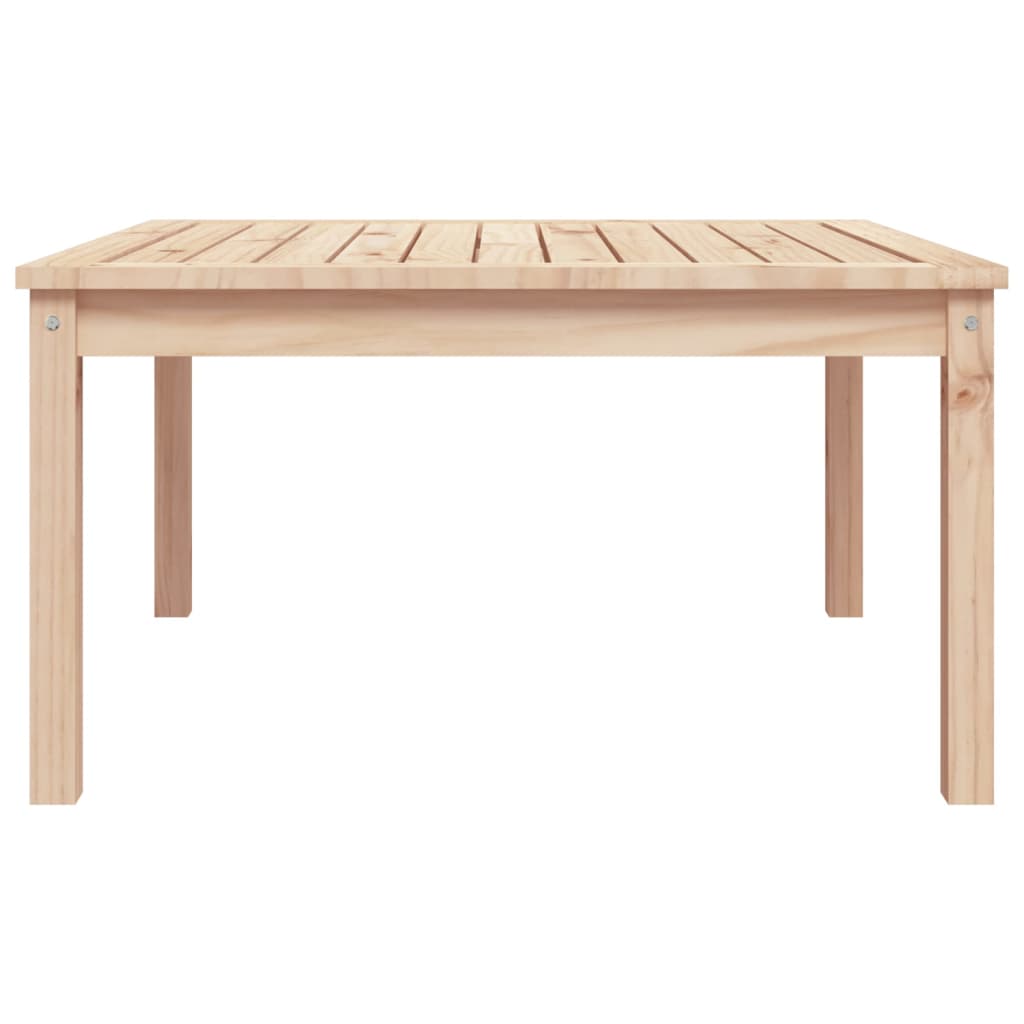 vidaXL Garden Table 82,5x82,5x45 cm Solid Wood Pine