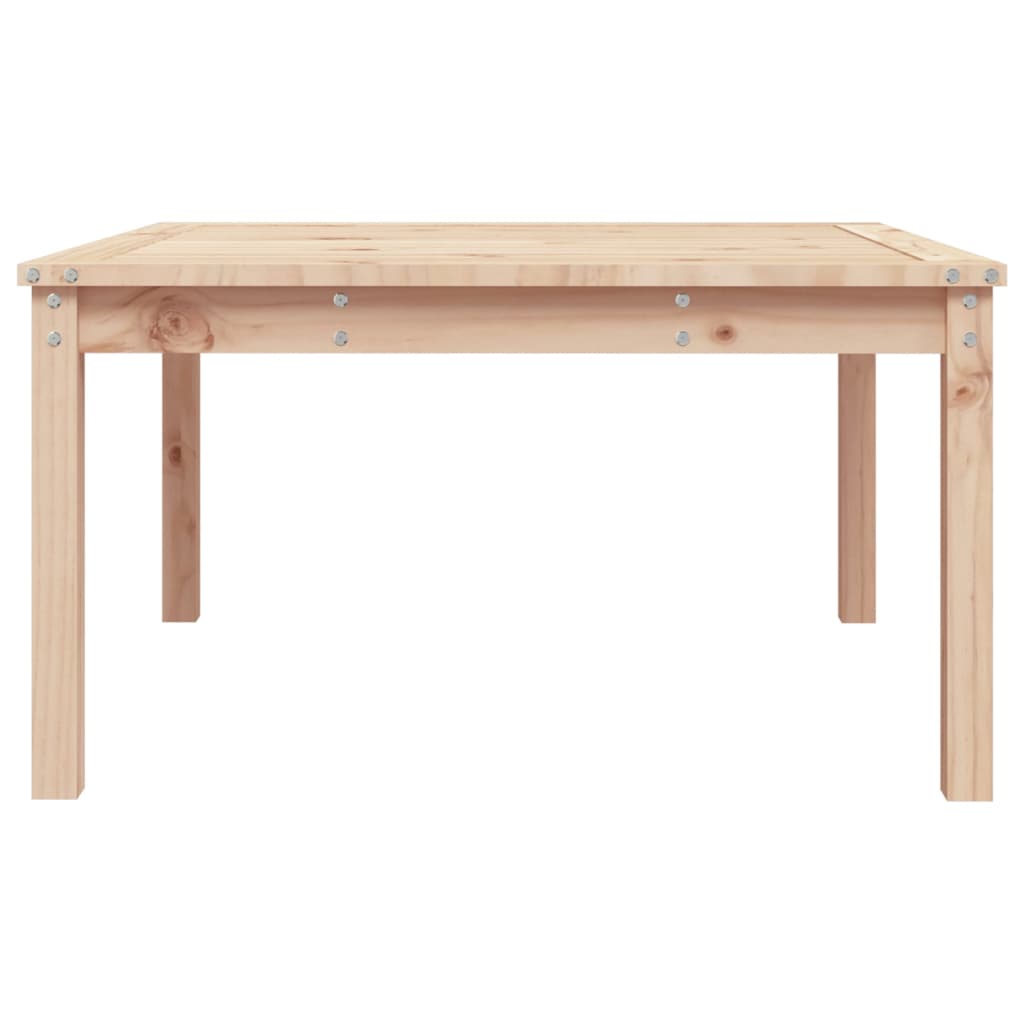 vidaXL Garden Table 82,5x82,5x45 cm Solid Wood Pine