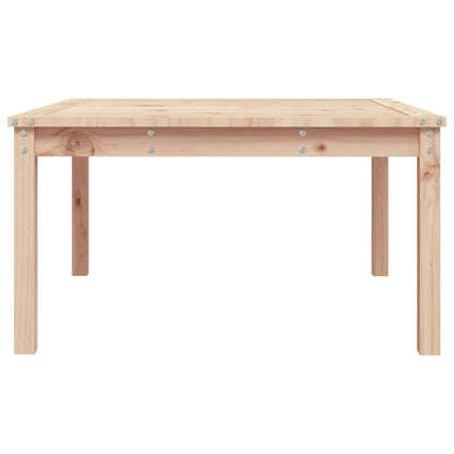 vidaXL Garden Table 82,5x82,5x45 cm Solid Wood Pine