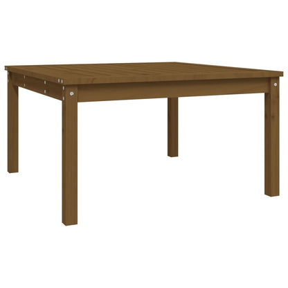 vidaXL Garden Table Honey Brown 82,5x82,5x45 cm Solid Wood Pine