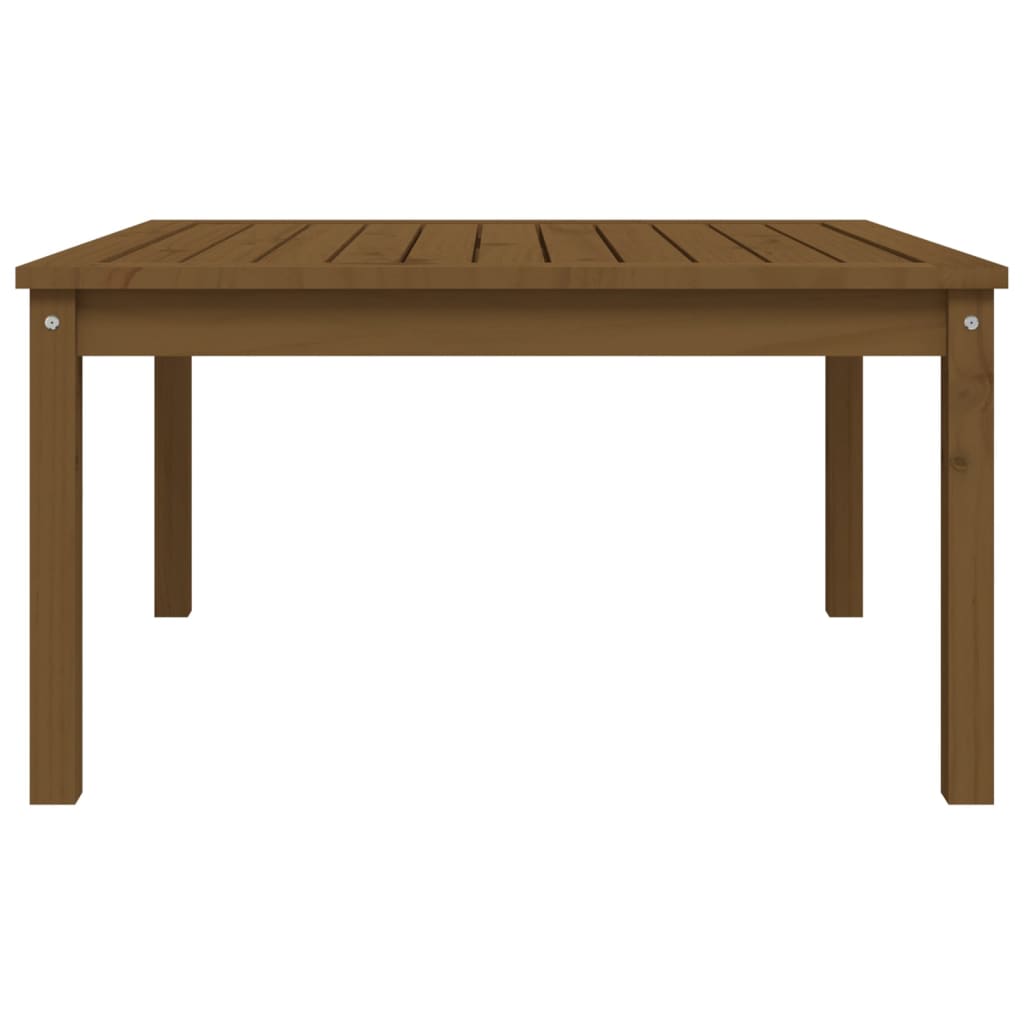 vidaXL Garden Table Honey Brown 82,5x82,5x45 cm Solid Wood Pine