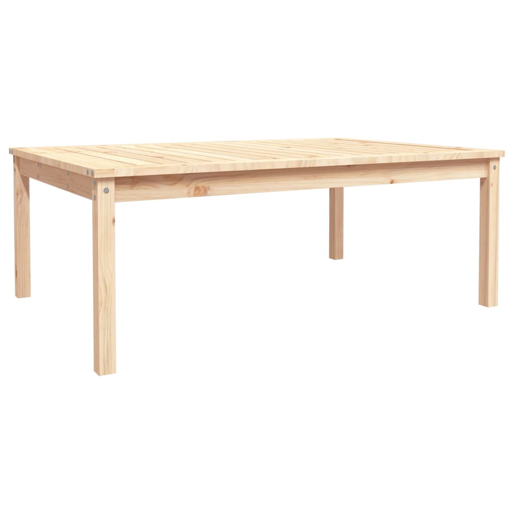 vidaXL Garden Table 121x82,5x45 cm Solid Wood Pine