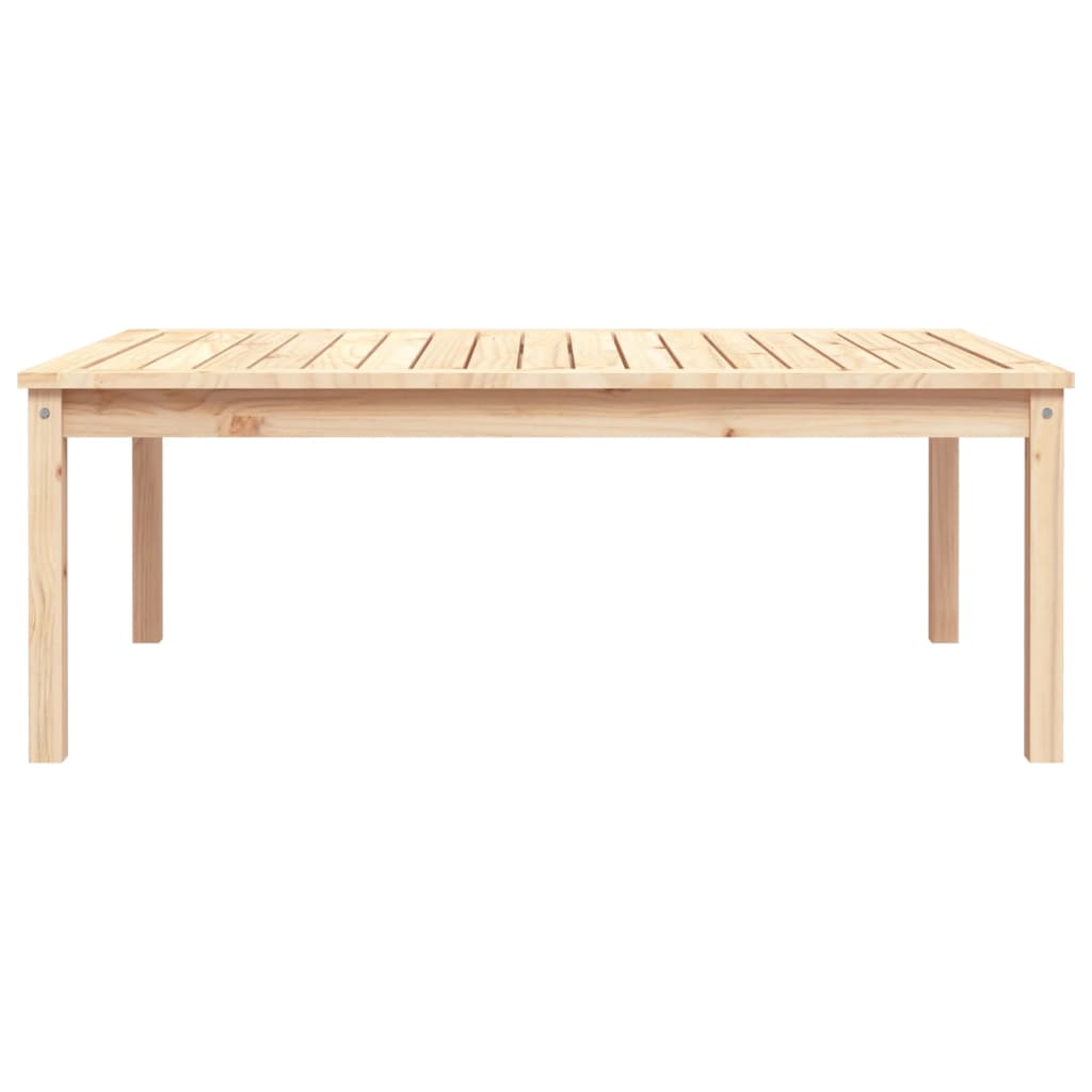 vidaXL Garden Table 121x82,5x45 cm Solid Wood Pine