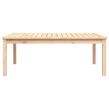 vidaXL Garden Table 121x82,5x45 cm Solid Wood Pine