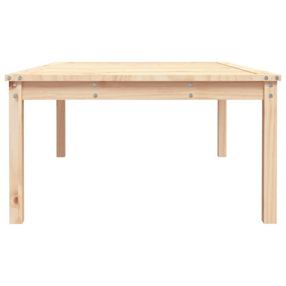 vidaXL Garden Table 121x82,5x45 cm Solid Wood Pine