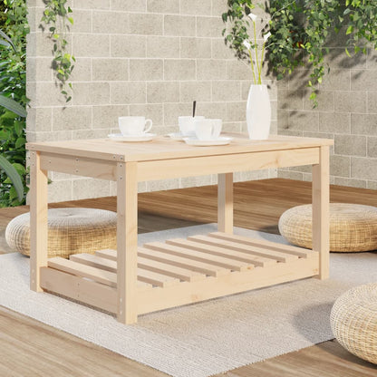 vidaXL Garden Table 82,5x50,5x45 cm Solid Wood Pine