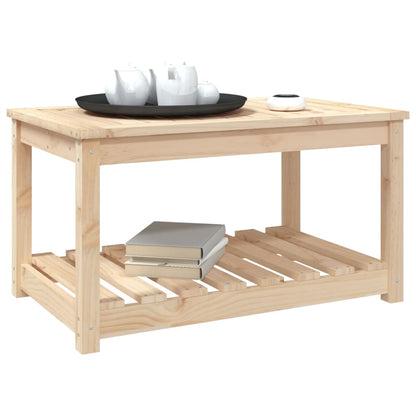 vidaXL Garden Table 82,5x50,5x45 cm Solid Wood Pine
