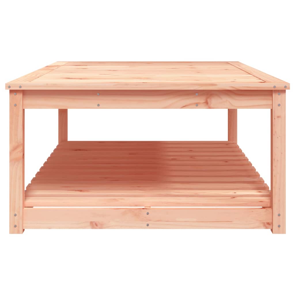 vidaXL Garden Table 121x82.5x45 cm Solid Wood Douglas