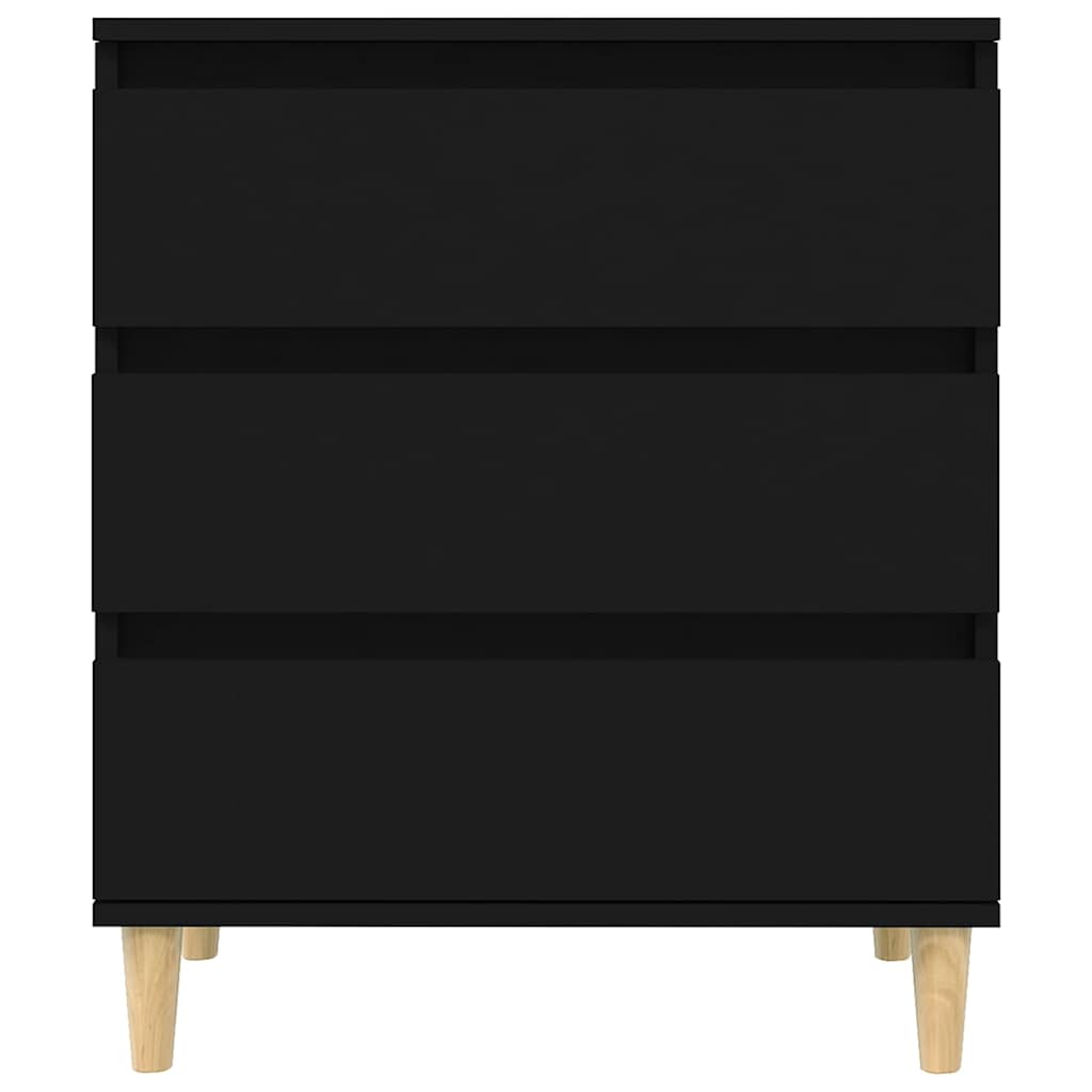 vidaXL Sideboard Black 60x35x70 cm Engineered Wood