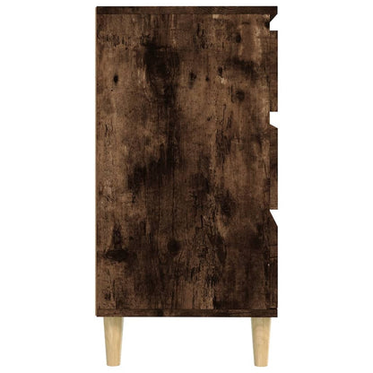 vidaXL Sideboard Smoked Oak 60x35x70 cm Engineered Wood