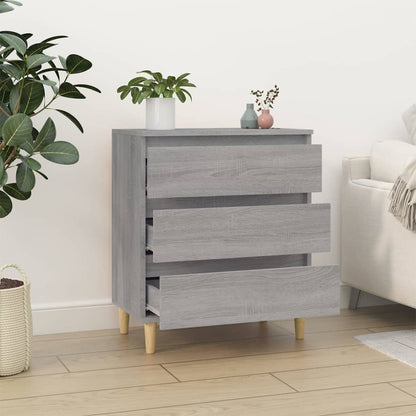 vidaXL Sideboard Grey Sonoma 60x35x70 cm Engineered Wood