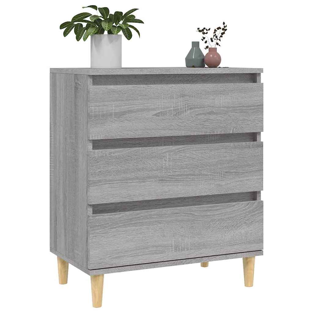 vidaXL Sideboard Grey Sonoma 60x35x70 cm Engineered Wood