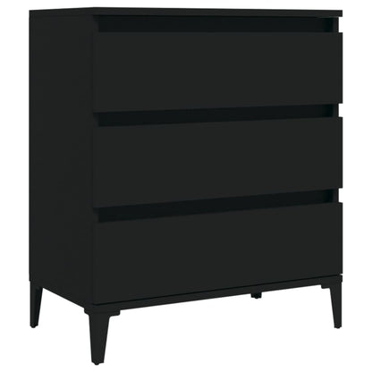 vidaXL Sideboard | Black | Engineered wood | Medium | Sideboard | Rectangular
