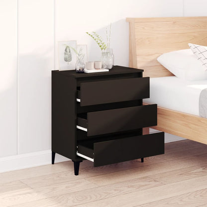 vidaXL Sideboard | Black | Engineered wood | Medium | Sideboard | Rectangular