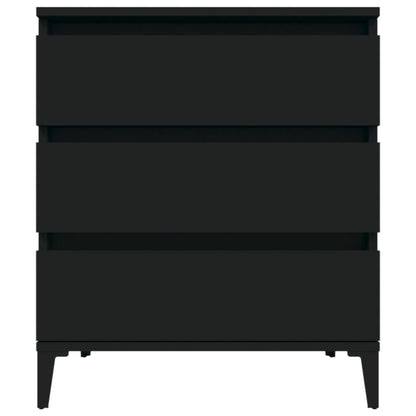 vidaXL Sideboard | Black | Engineered wood | Medium | Sideboard | Rectangular