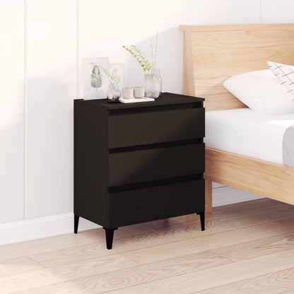 vidaXL Sideboard | Black | Engineered wood | Medium | Sideboard | Rectangular