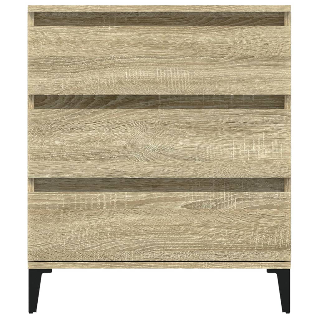 vidaXL Sideboard Sonoma Oak 60x35x70 cm Engineered Wood