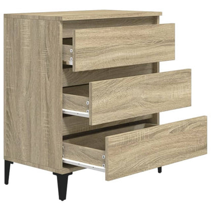 vidaXL Sideboard Sonoma Oak 60x35x70 cm Engineered Wood