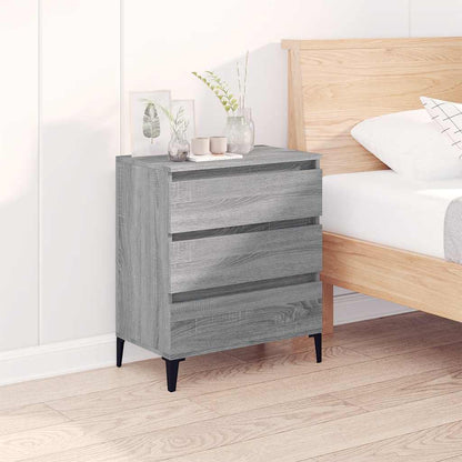 vidaXL Sideboard Grey Sonoma 60x35x70 cm Engineered Wood