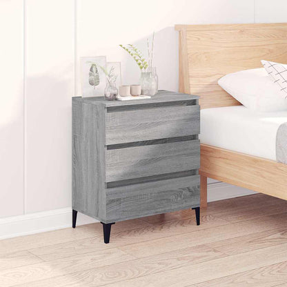 vidaXL Sideboard Grey Sonoma 60x35x70 cm Engineered Wood