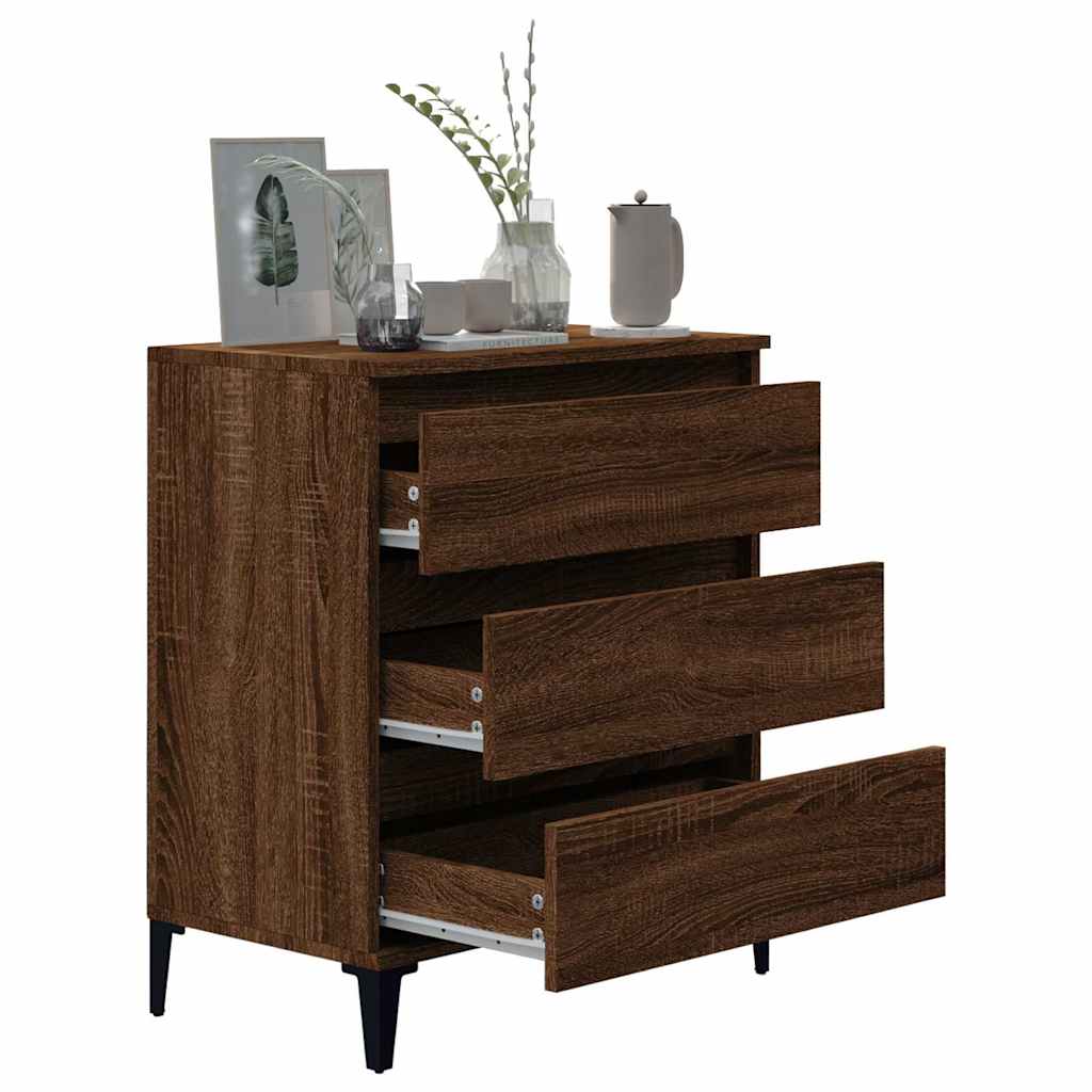 vidaXL Sideboard Brown Oak 60x35x70 cm Engineered Wood