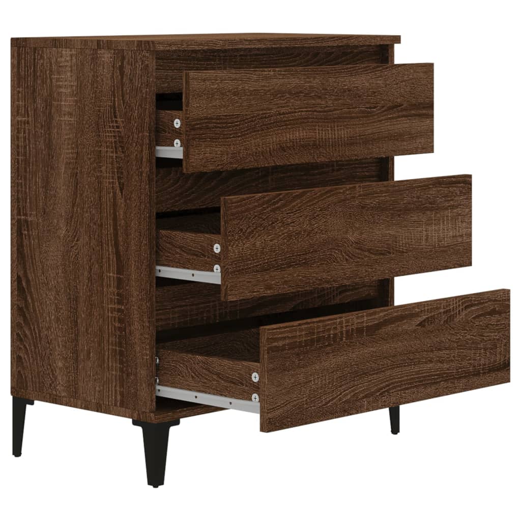 vidaXL Sideboard Brown Oak 60x35x70 cm Engineered Wood
