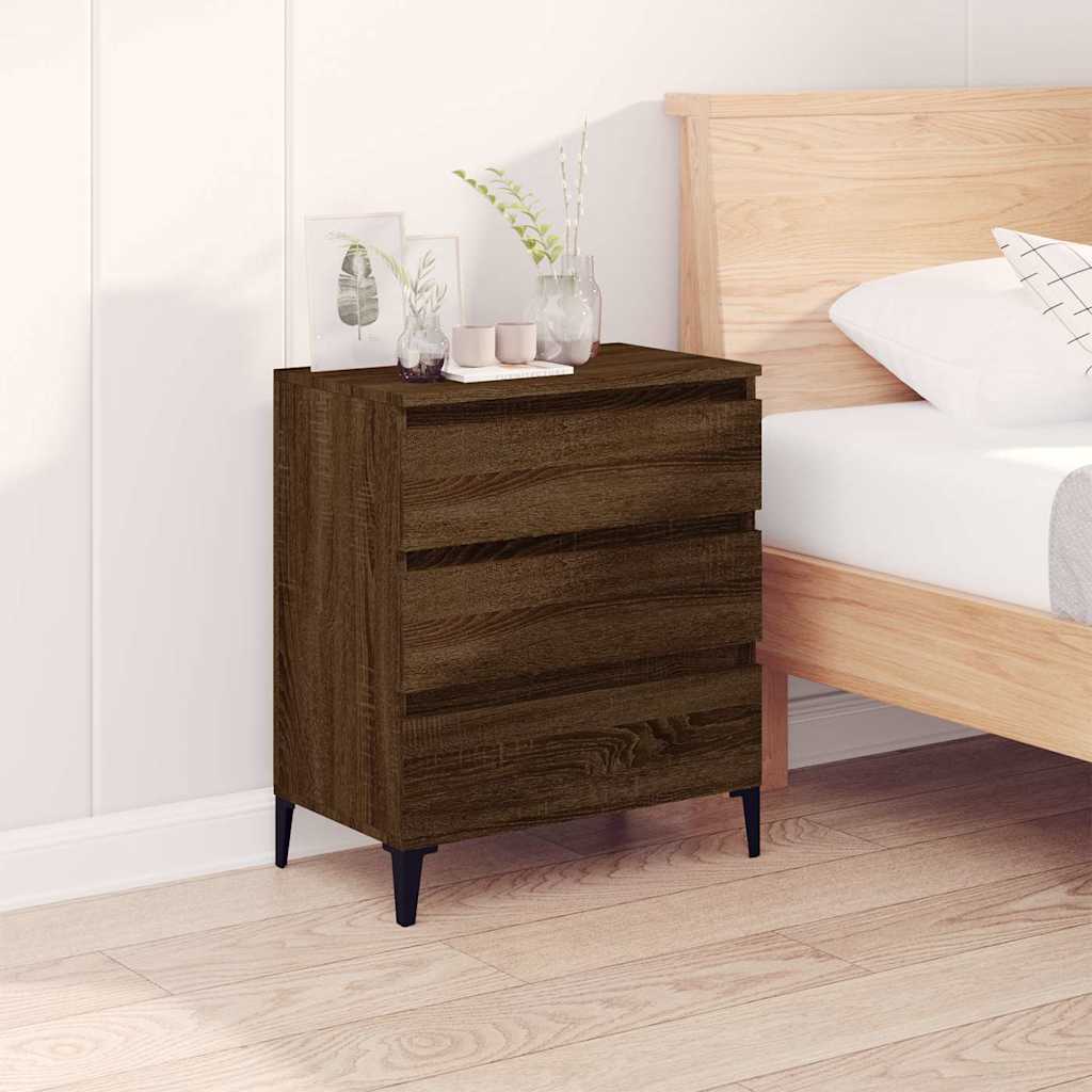 vidaXL Sideboard Brown Oak 60x35x70 cm Engineered Wood