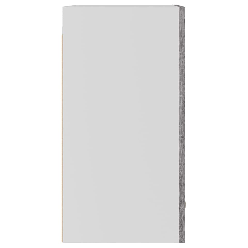 vidaXL Hanging Cabinet Lyon Grey Sonoma 39.5x31x60 cm Engineered Wood