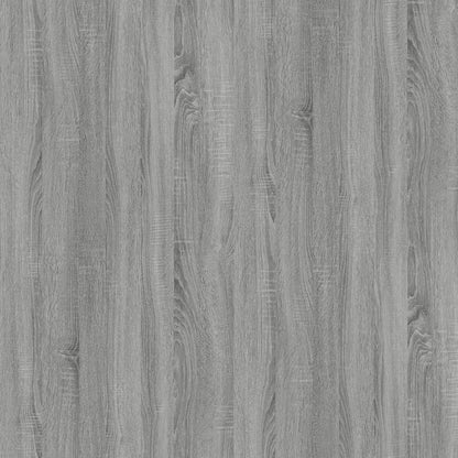 vidaXL Rolling Cabinet Grey Sonoma 60x45x60 cm Engineered Wood