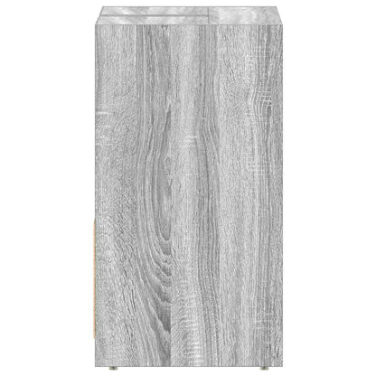 vidaXL Bathroom Cabinet Grey Sonoma 60x33x61 cm Engineered Wood