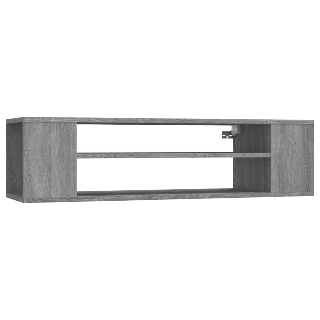 vidaXL Hanging TV Cabinet Grey Sonoma 100x30x26,5 cm Engineered Wood