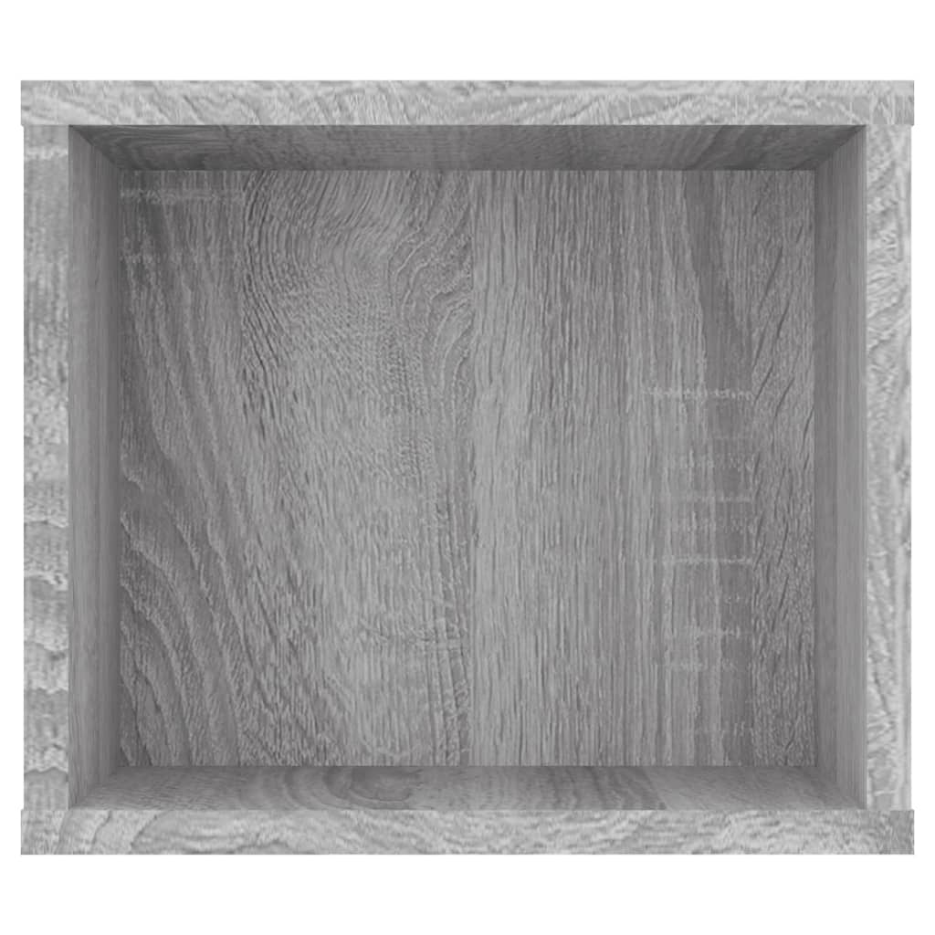 vidaXL Hanging TV Cabinet Grey Sonoma 100x30x26.5 cm Engineered Wood