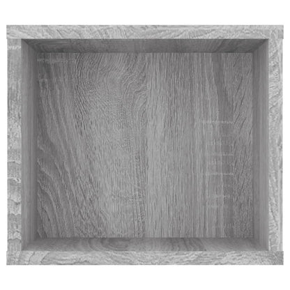 vidaXL Hanging TV Cabinet Grey Sonoma 100x30x26.5 cm Engineered Wood