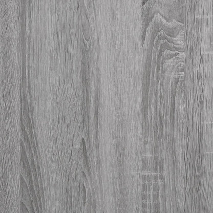 vidaXL Wall Shelf Grey Sonoma 102x30x29 cm Engineered Wood