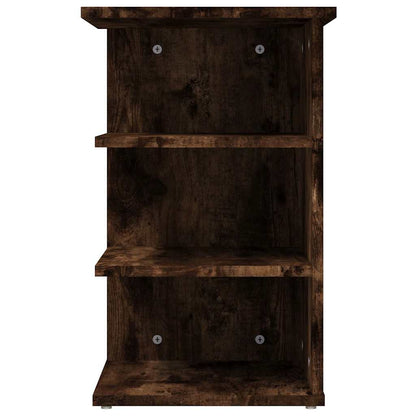 vidaXL Side Cabinet Smoked Oak 35x35x55 cm Engineered Wood