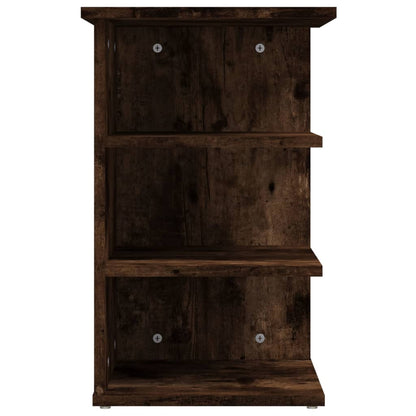 vidaXL Side Cabinet Smoked Oak 35x35x55 cm Engineered Wood