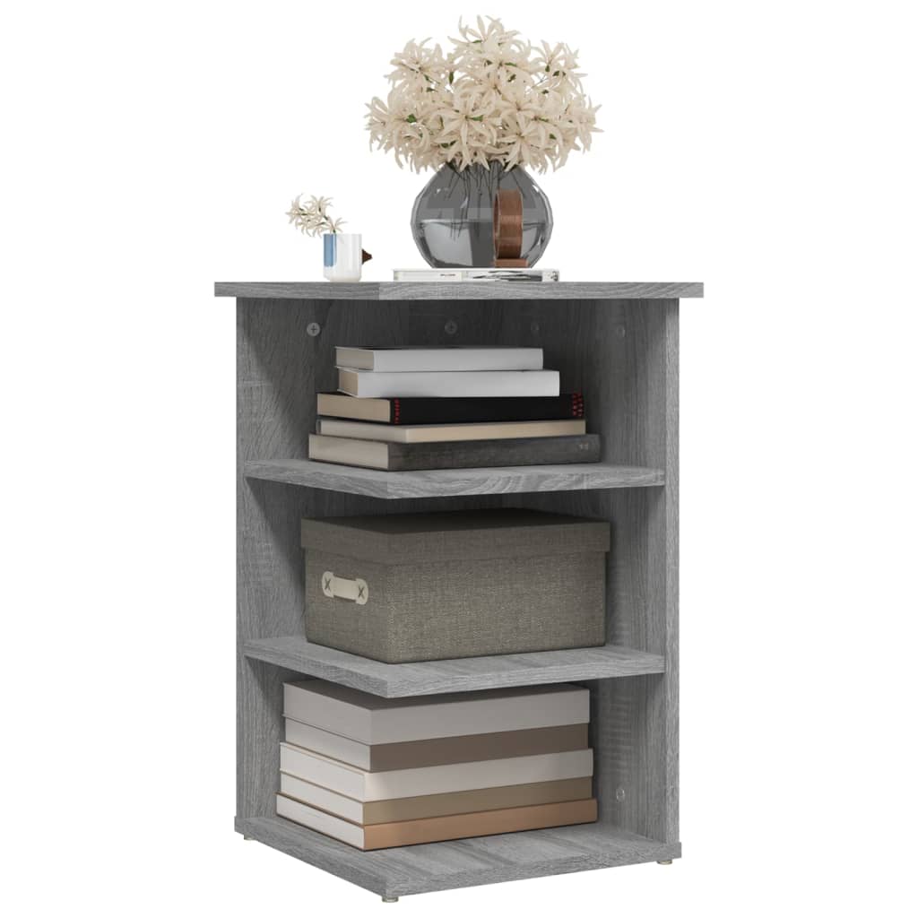 vidaXL Side Cabinet Grey Sonoma 35x35x55 cm Engineered Wood