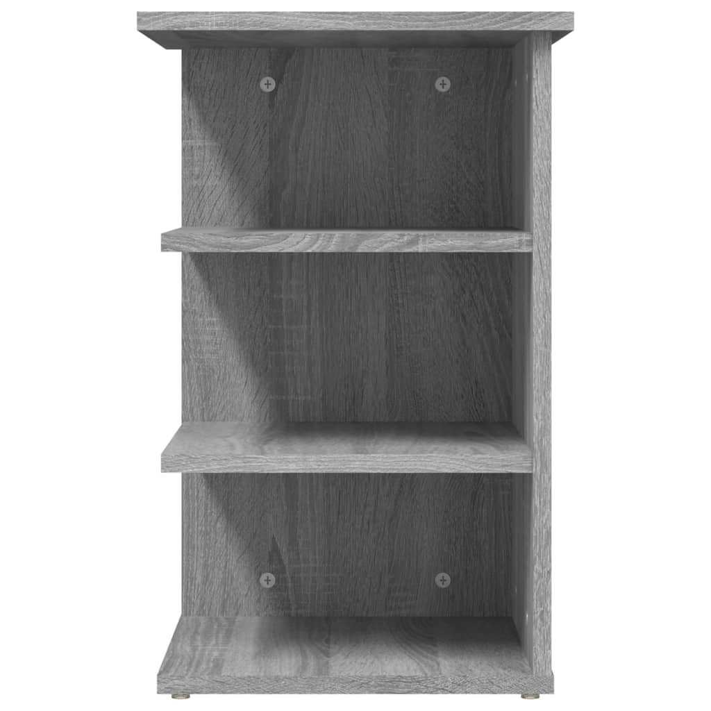 vidaXL Side Cabinet Grey Sonoma 35x35x55 cm Engineered Wood
