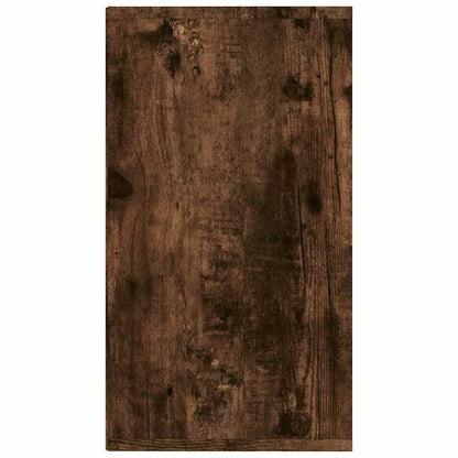 vidaXL Shoe Bench Smoked Oak 103x30x55 cm Engineered Wood
