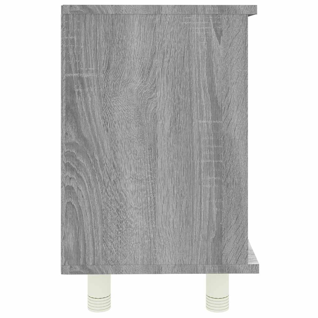 vidaXL Bathroom Cabinet Grey Sonoma 60x32x53,5 cm Engineered Wood