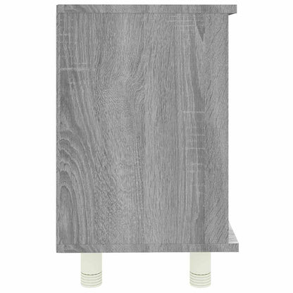 vidaXL Bathroom Cabinet Grey Sonoma 60x32x53,5 cm Engineered Wood