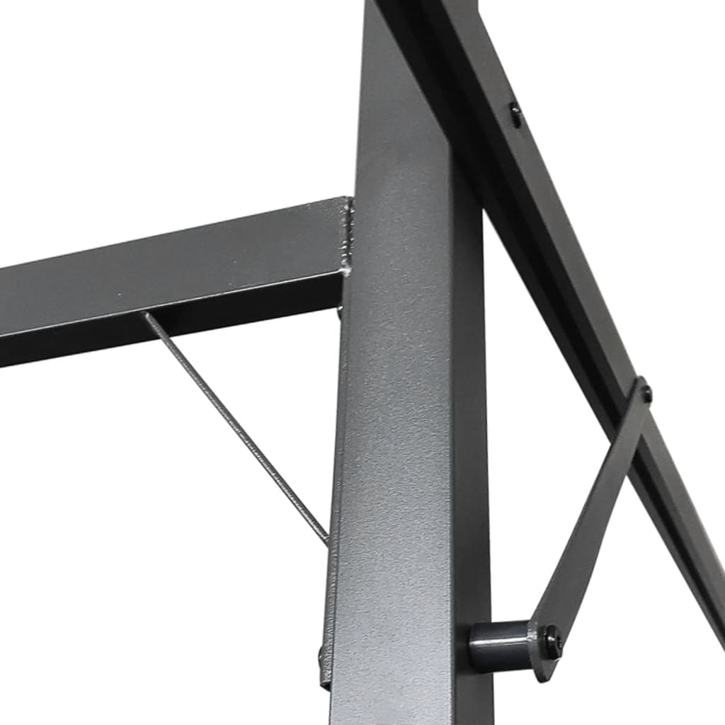 vidaXL Pergola with Retractable Roof Cream 589x292x230 cm