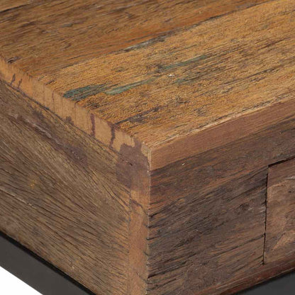 vidaXL TV Cabinet 110x30x46 cm Solid Wood Reclaimed