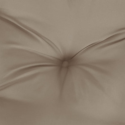 vidaXL Pallet Cushion Taupe 70x70x12 cm Fabric