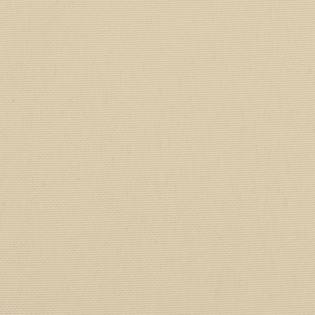 vidaXL Pallet Cushion Beige 80x80x12 cm Fabric