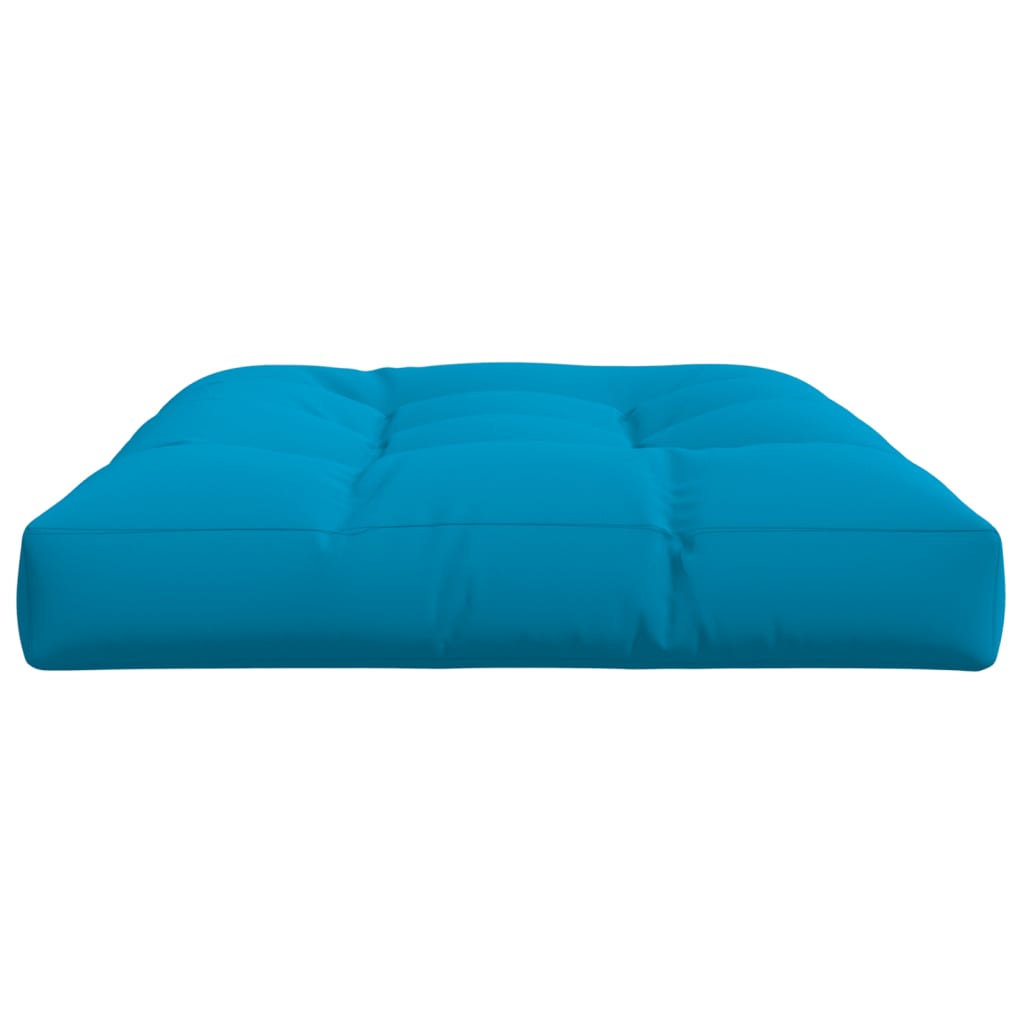 vidaXL Pallet Cushion Blue 120x80x12 cm Fabric