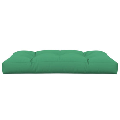 vidaXL Pallet Cushion Green 120x80x12 cm Fabric